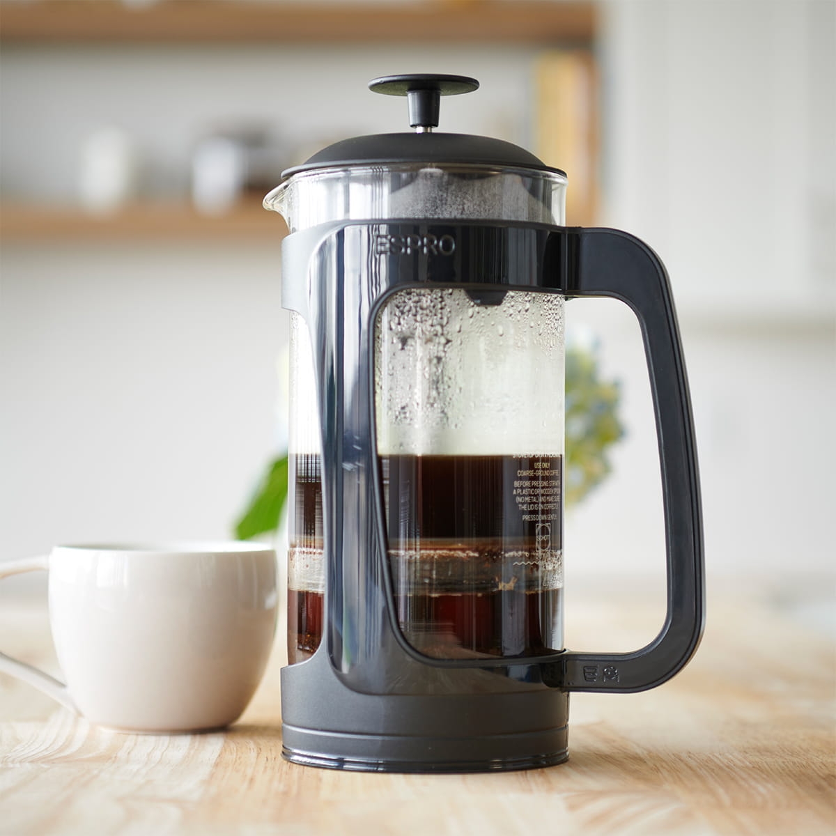 French Press P3 Espro w kolorze czarnym 950 ml 1432C-BK dostępny na bakeshop.pl