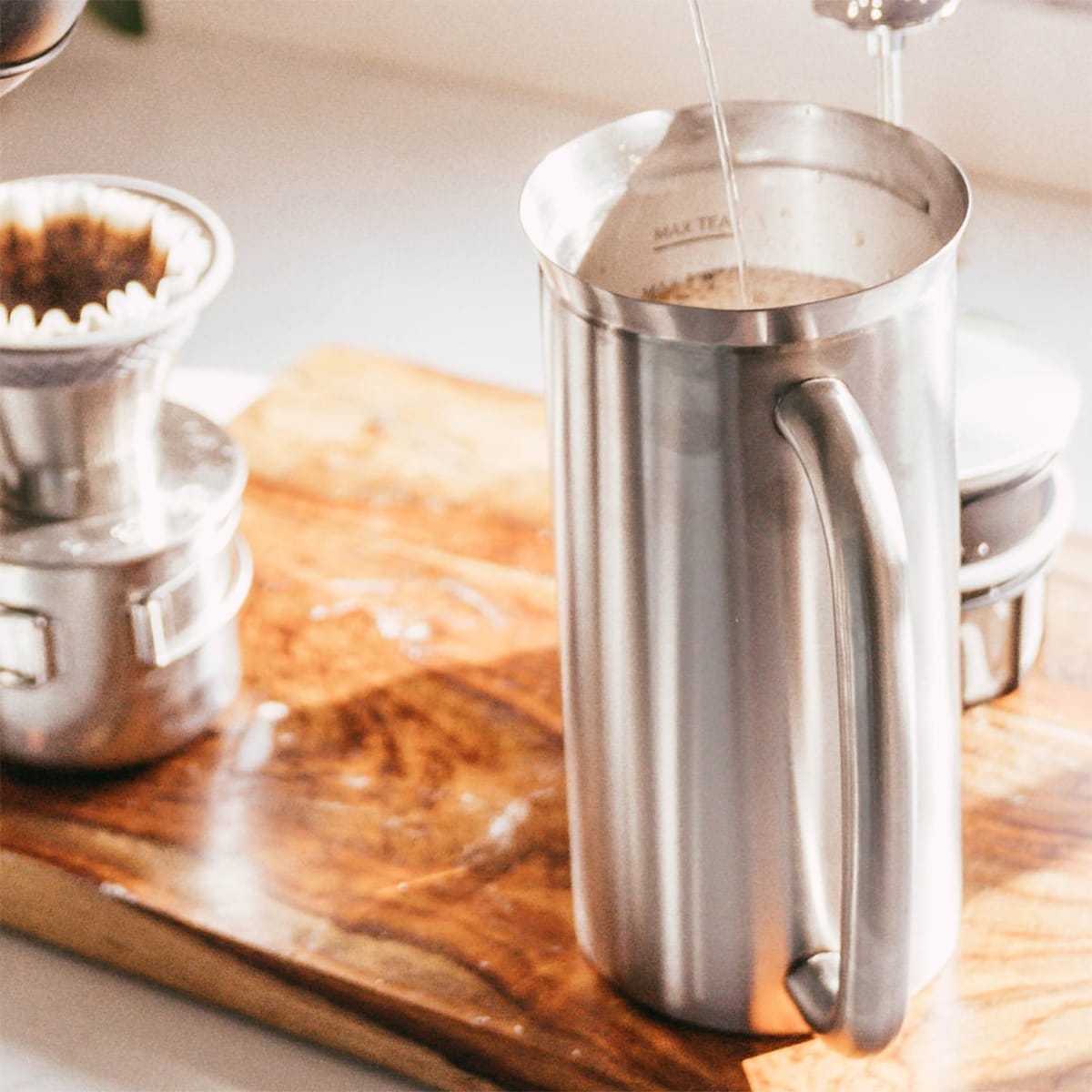 Espro French Press P7 stal szczotkowana przygotuje 532 ml aromatycznej kawy 1118C2 dostępny na bakeshop.pl