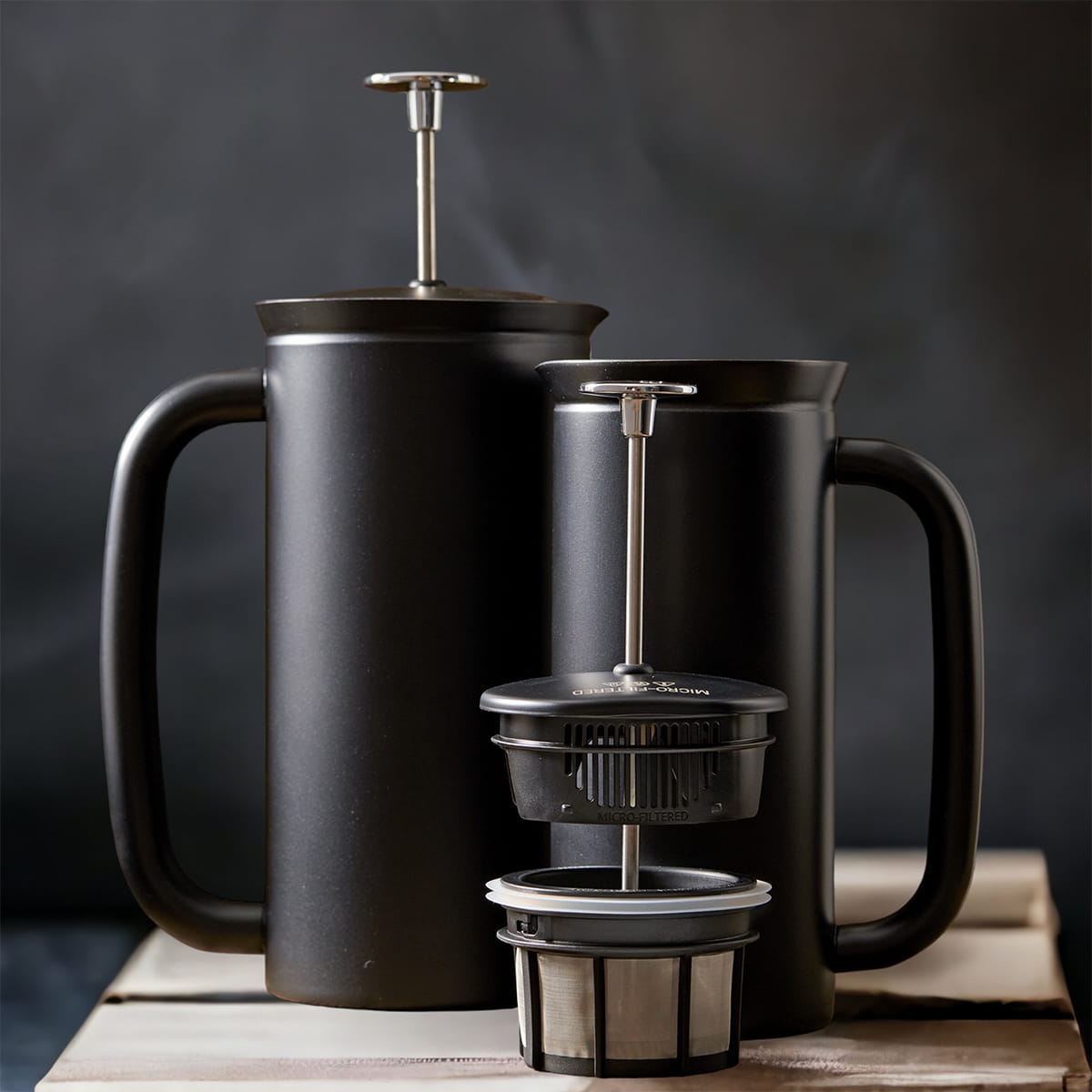 French Press P7 czarny 950 ml marki Espro to klasa i jakość w jednym urządzeniu 1032C2-17BK dostępny na bakeshop.pl