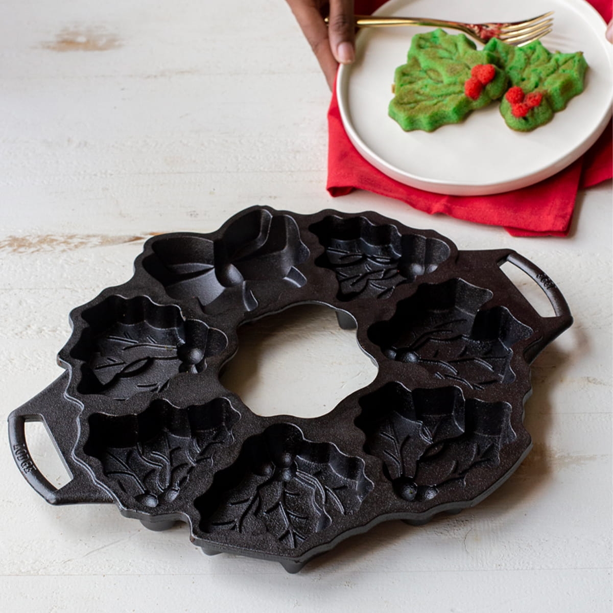 Forma Lodge z żeliwa z dwoma uchwytami BWHW dostępny na bakeshop.pl