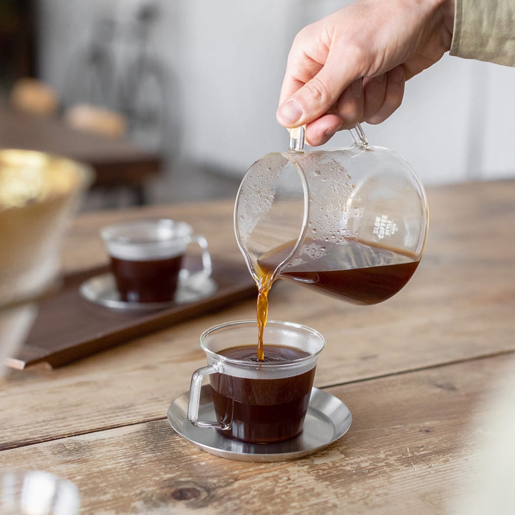 Serwer na kawę z odpornego borokrzemowego szkła 27592 teraz na bakeshop.pl