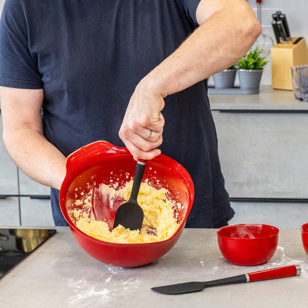 Szpatułka i skrobak kuchenny KitchenAid KQG437OHERE nowość na bakeshop.pl