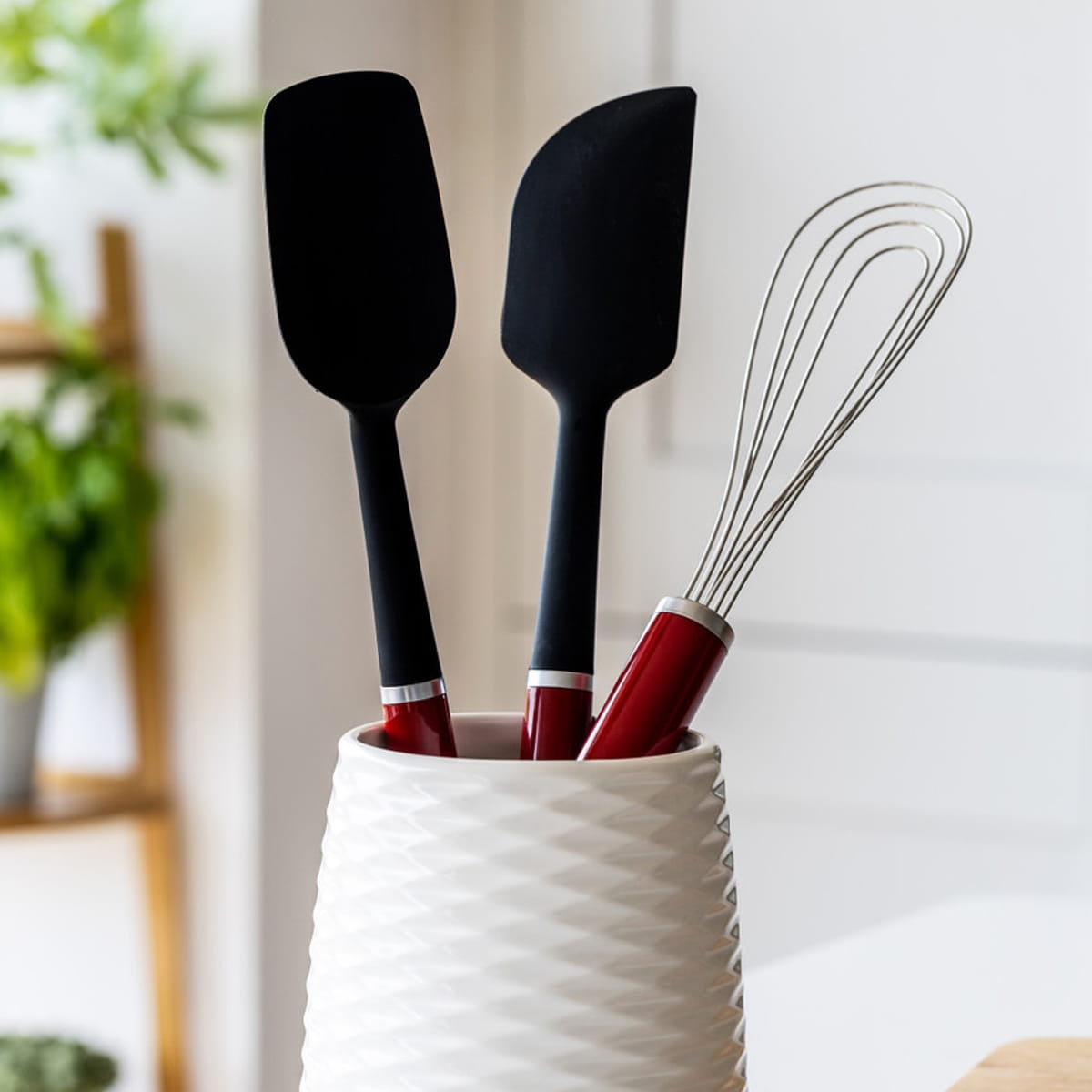 Dwie silikonowe szpatułki kuchenne KitchenAid KQG437OHERE teraz na bakeshop.pl
