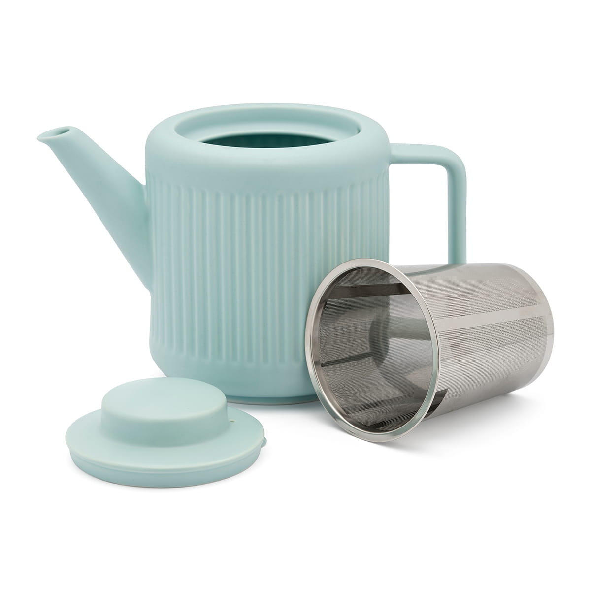 Dzbanek porcelanowy z sitkiem i pokrywką 147060 znajdziesz na bakeshop.pl