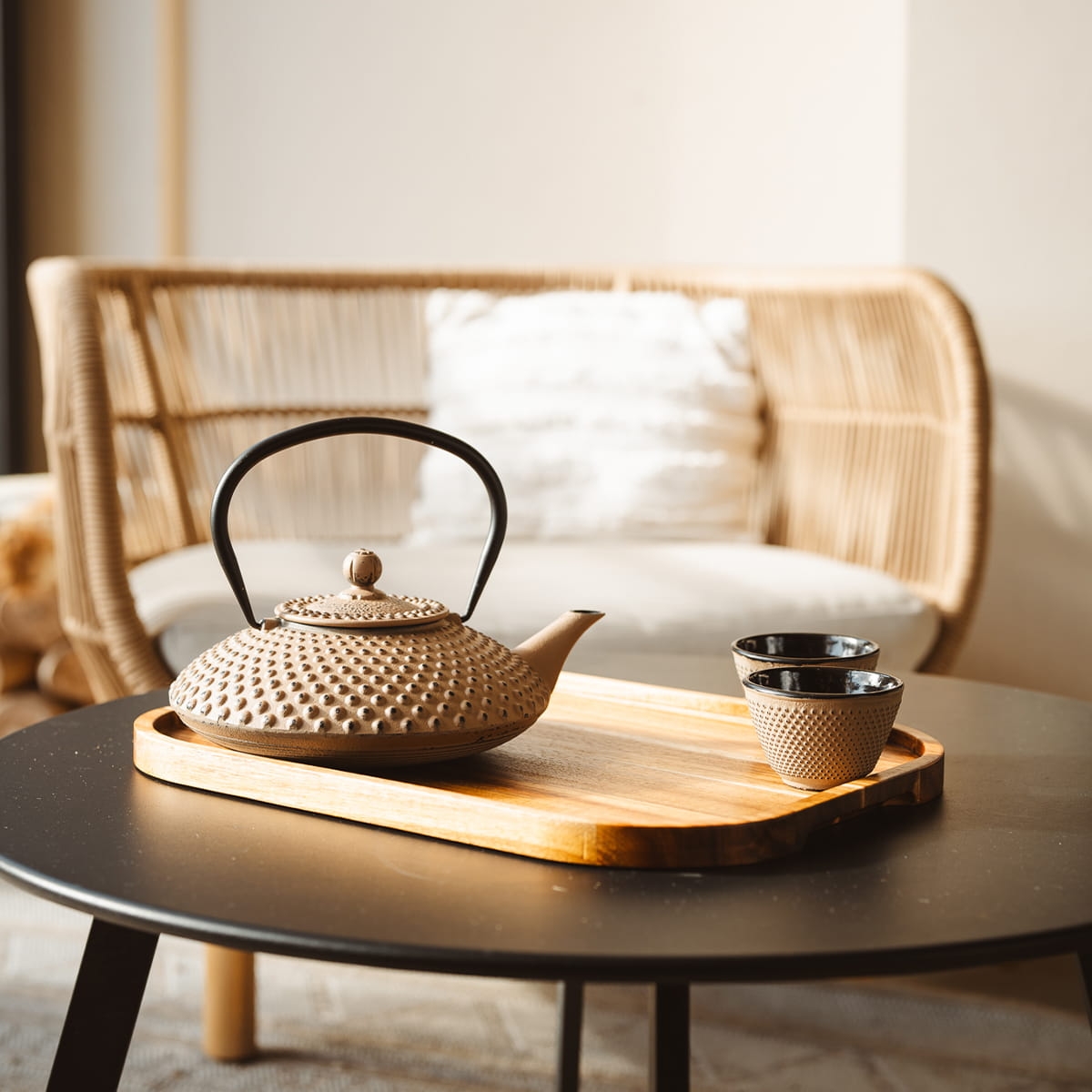 Zestaw do parzenia herbaty z żeliwa Xilin 153092 bakeshop.pl