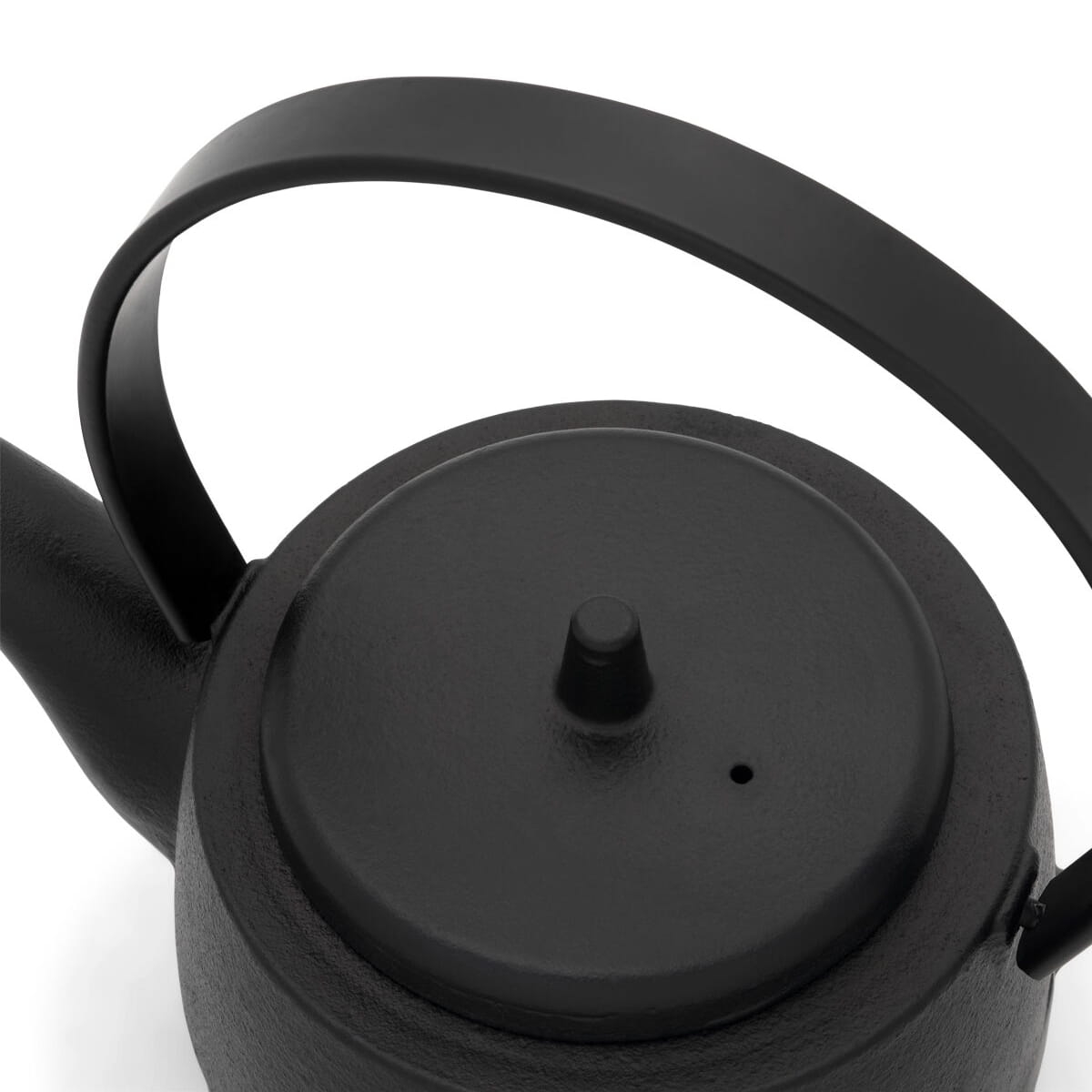 Czarny dzbanek z żeliwa z sitkiem 153201 teraz na bakeshop.pl