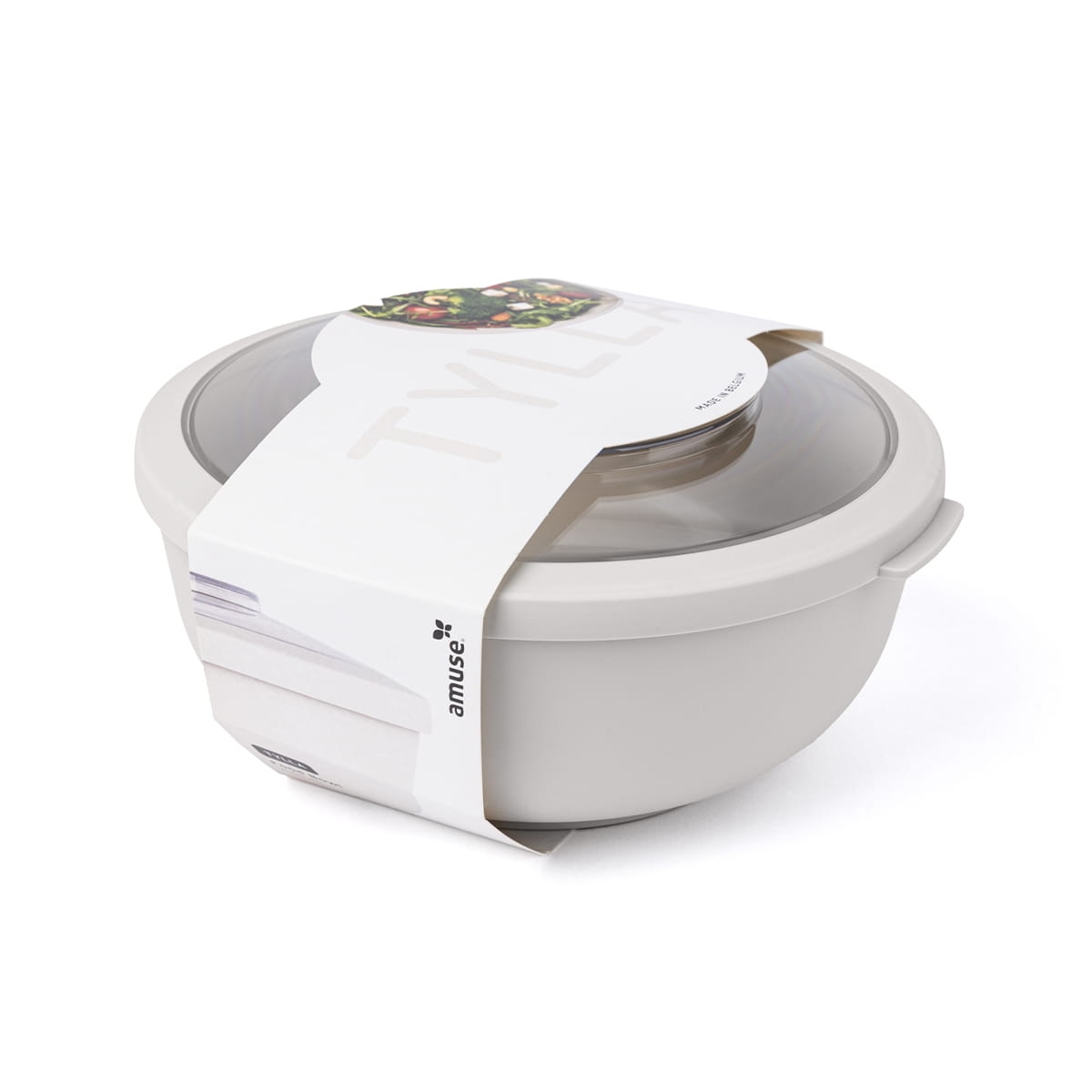 Duża miska z pokrywką 2 l na lunch amuse A-000478 zobacz na bakeshop.pl