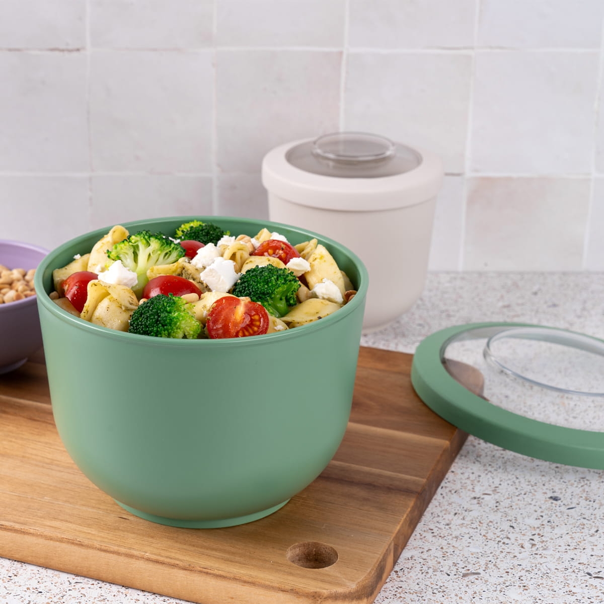 Pojemnik na lunch szałwiowy A-000476 już na bakeshop.pl