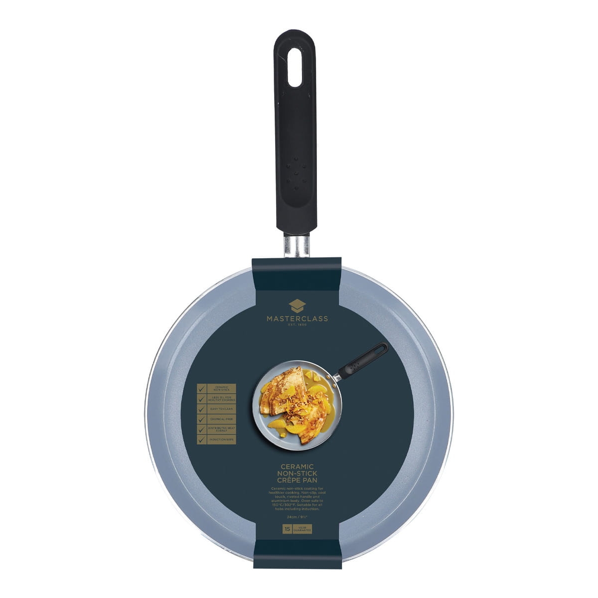 Ceramiczna patelnia do naleśników nieprzywierająca MCCPCER24 teraz na bakeshop.pl