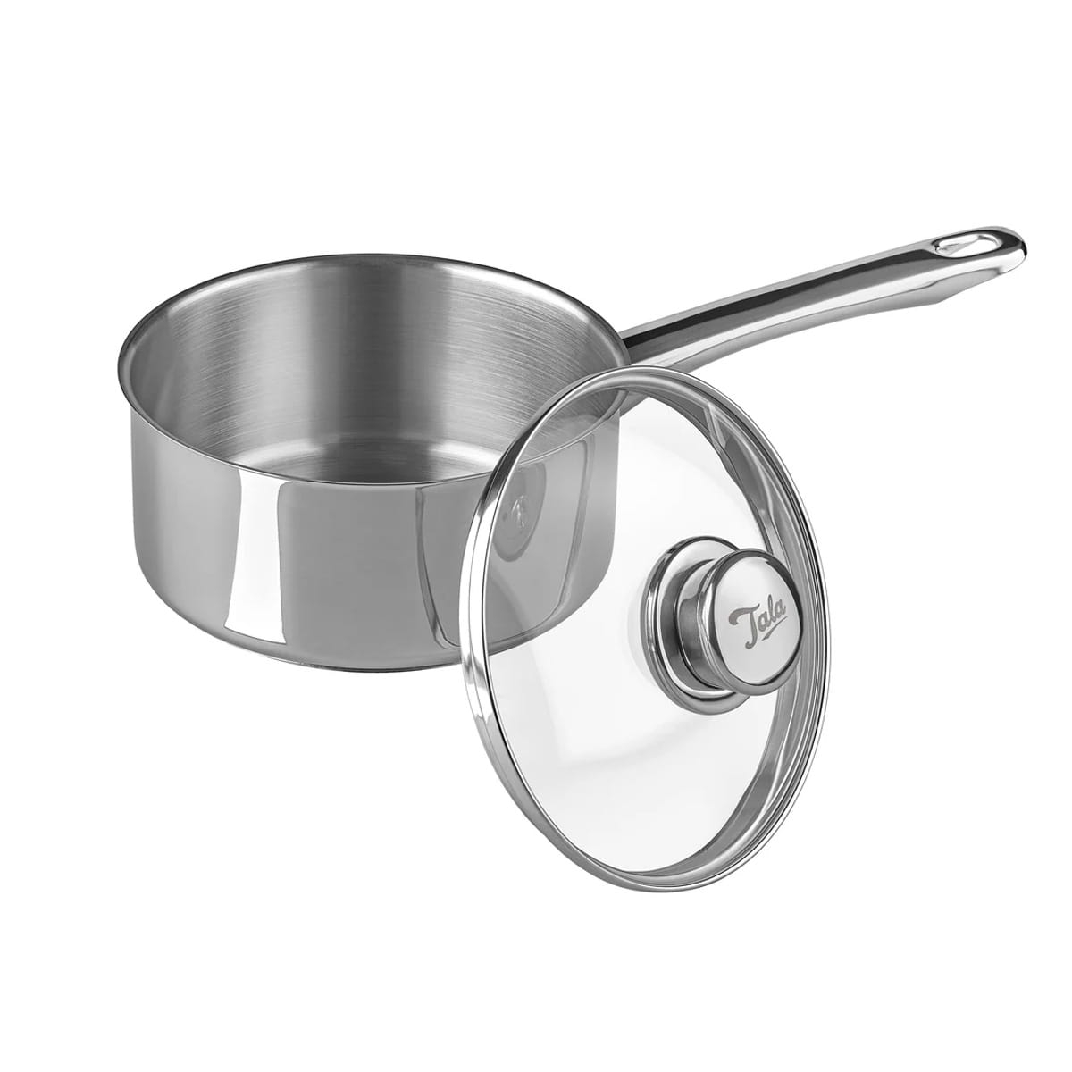 Stalowy garnek z pokrywką na indukcję 10A14341 już na bakeshop.pl