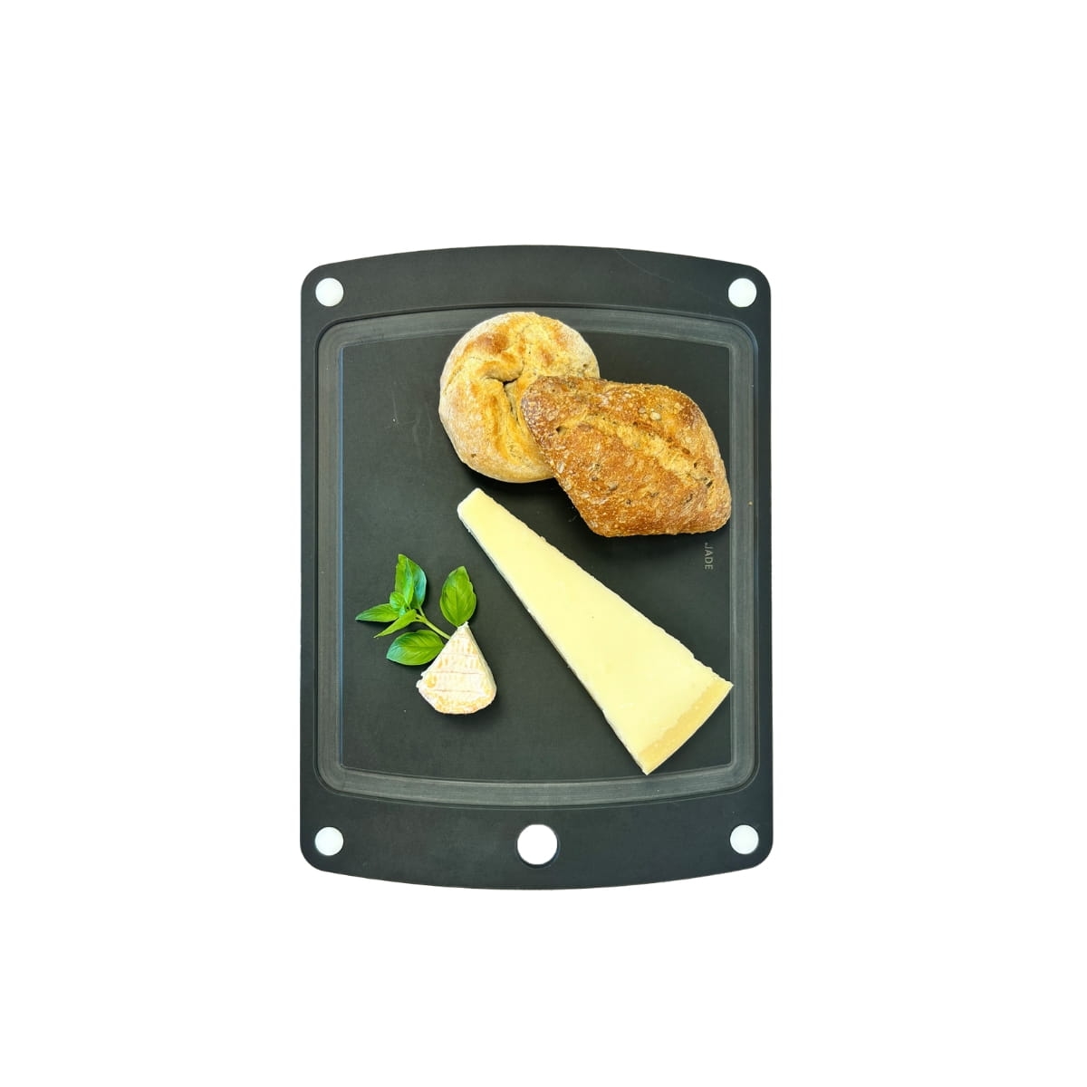 Deska do serów i nabiału 44 cm GOURMET CHEF oznaczona kolorem białym