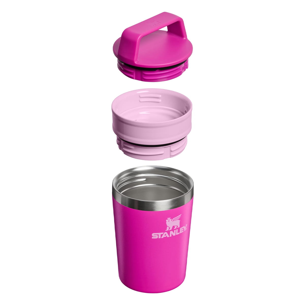 Kubek termiczny Café-To-Go z podwójną zakrętką 0.23 L Violet Blossom