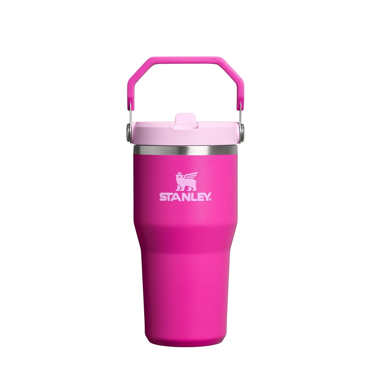 Stanley szczelny kubek IceFlow Flip Straw 0,6 L Violet Blossom