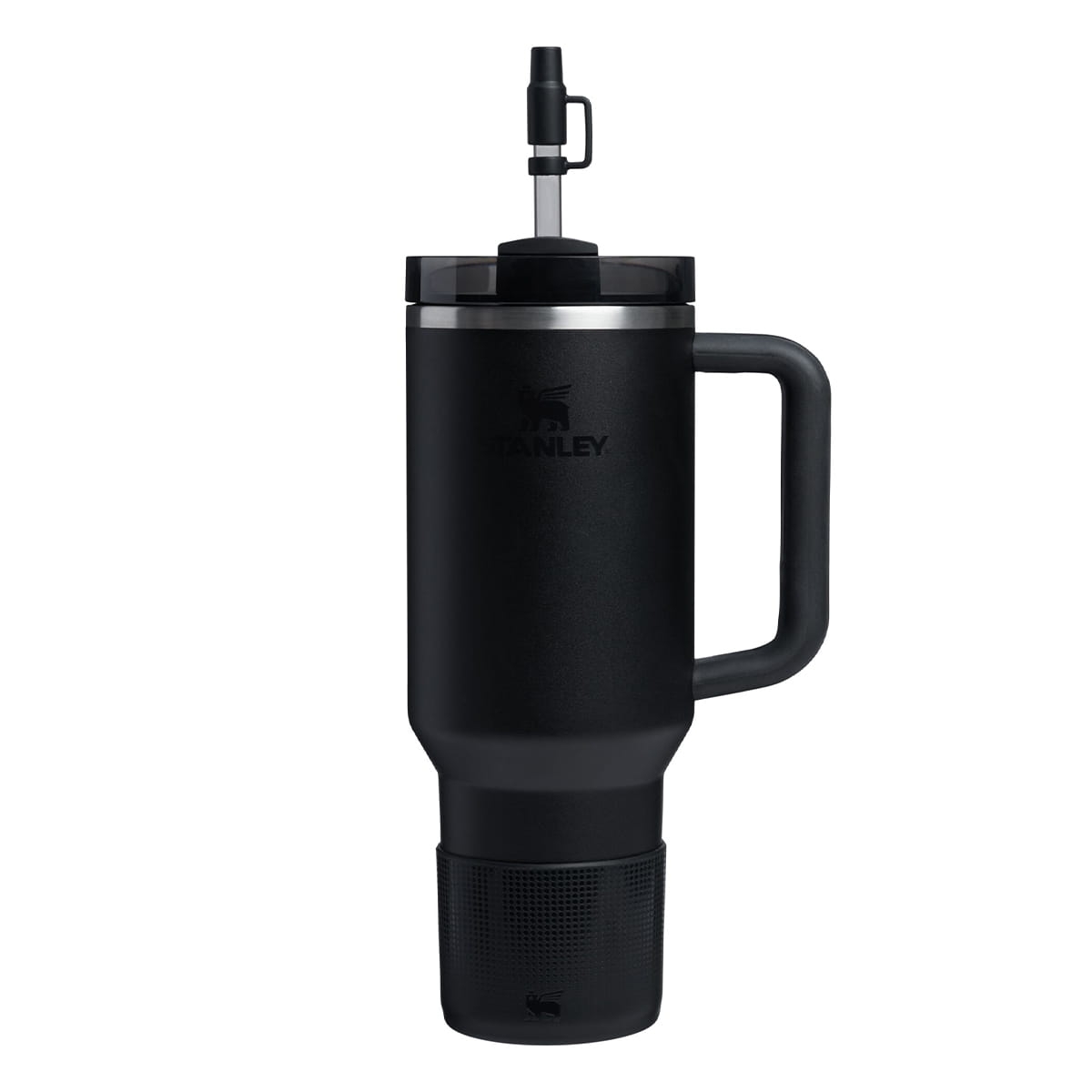 Silikonowe akcesoria, nakładka na kubek i zatyczka na słomkę do Quencher 1,18L Black / Stanley 10-12477-068