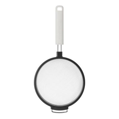 KitchenAid sitko kuchenne z uchwytem 17cm Porcelain White