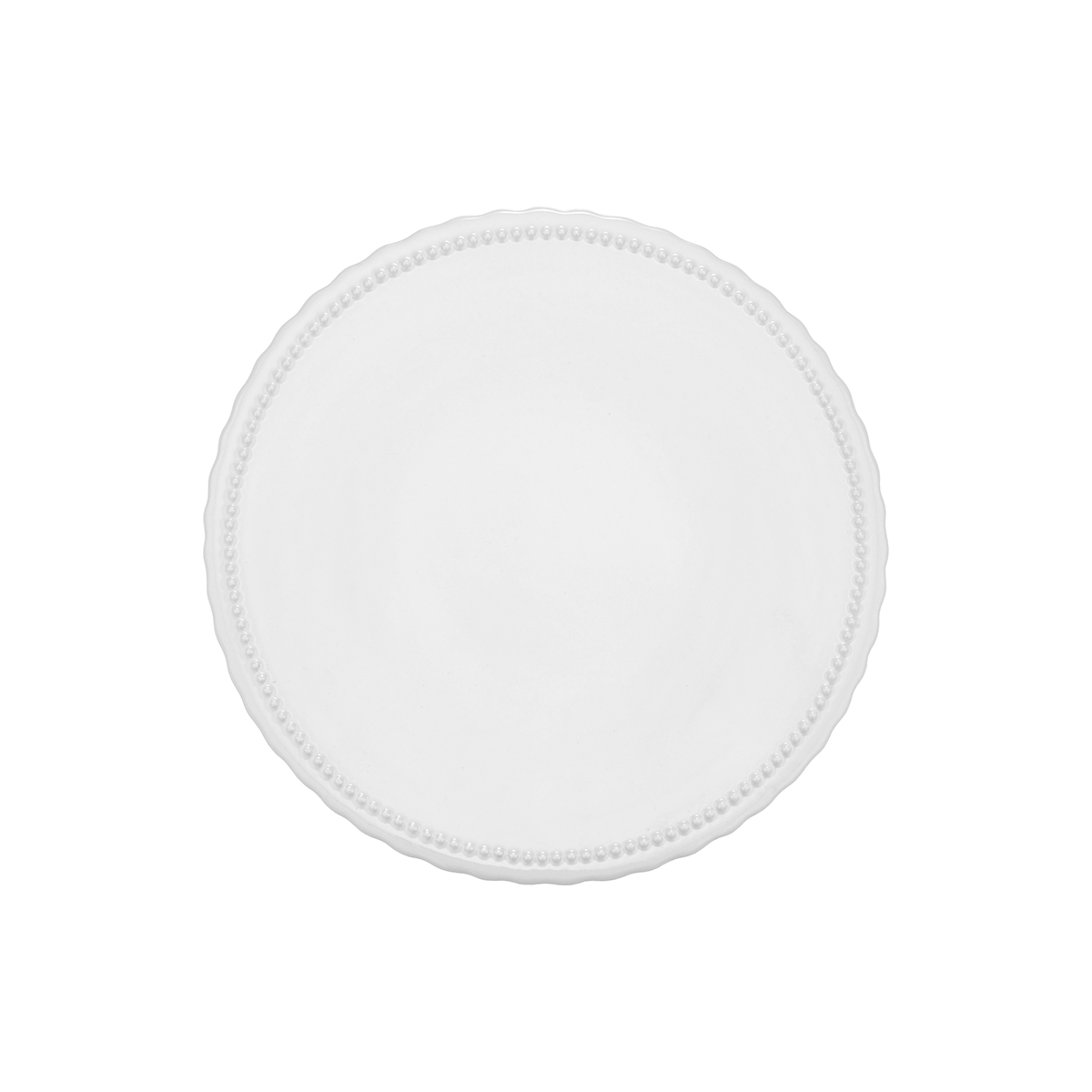 talerz do serwowania ciasta Birkmann Vintage biała dekorowana