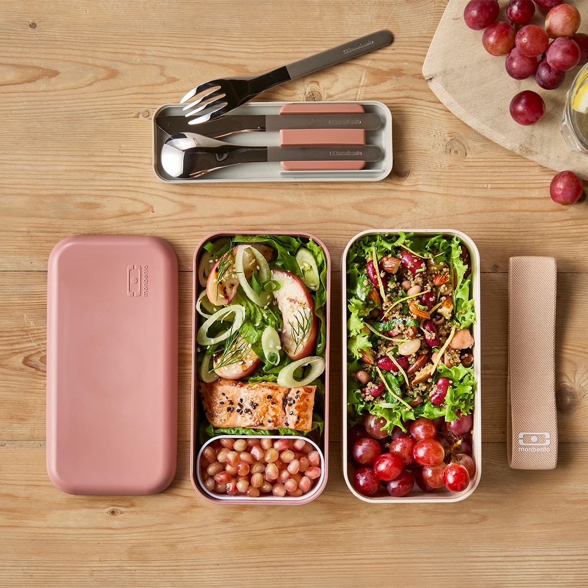 Monbento Original Rosa Moka – pudełko na lunch do pracy