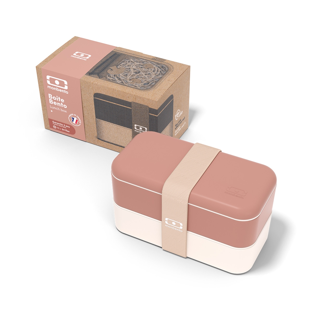 Monbento Original Rosa Moka – pudełko na lunch opakowanie