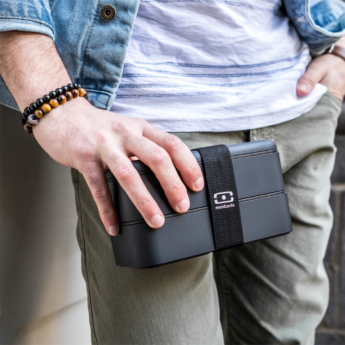 Monbento Original Black Onyx – pudełko na lunch do pracy