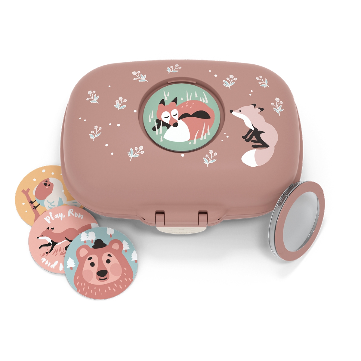 Monbento Gram 0,6 L Fox – dziecięcy lunchbox i wymienne tokeny
