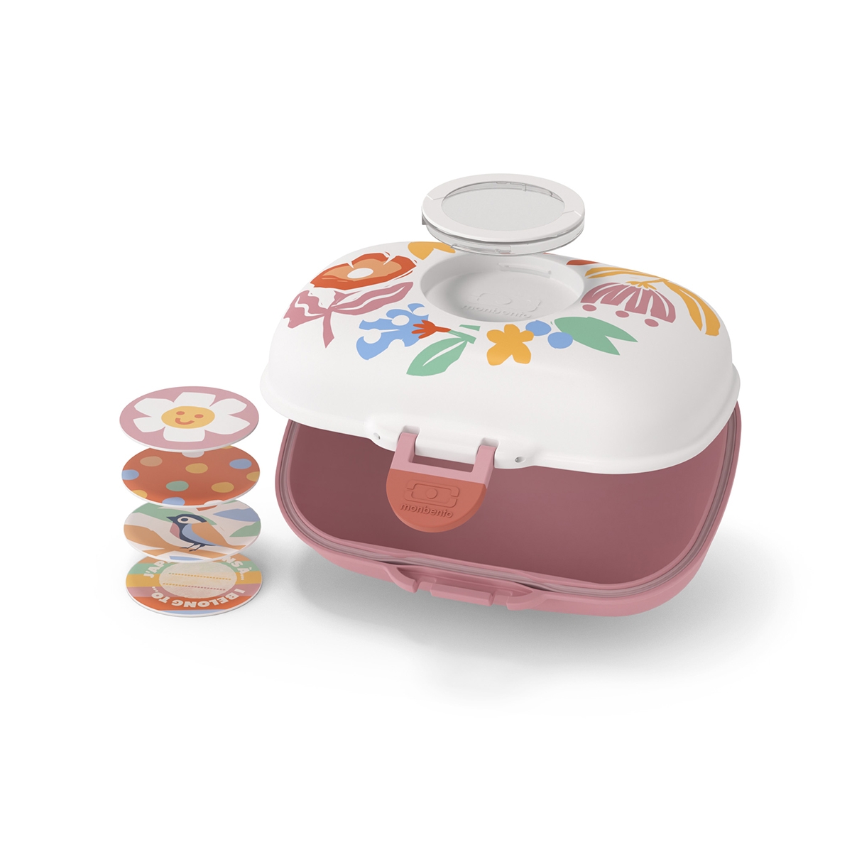 Monbento Gram 0,6 L Paper Cut – lunchbox dziecięcy z wymiennymi żetonami
