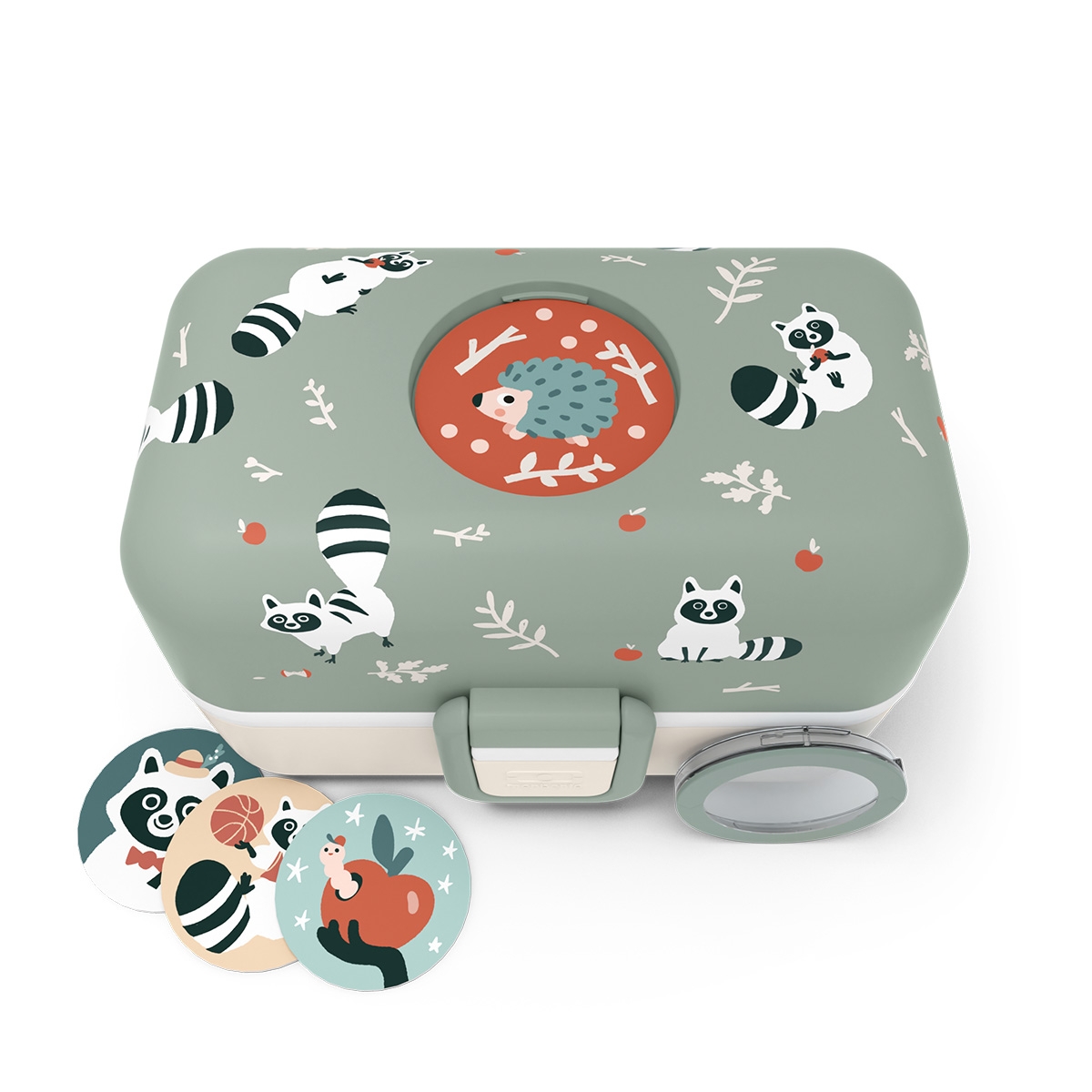Lunchbox dla dzieci Monbento MB Tresor – z wymiennymi tokenami