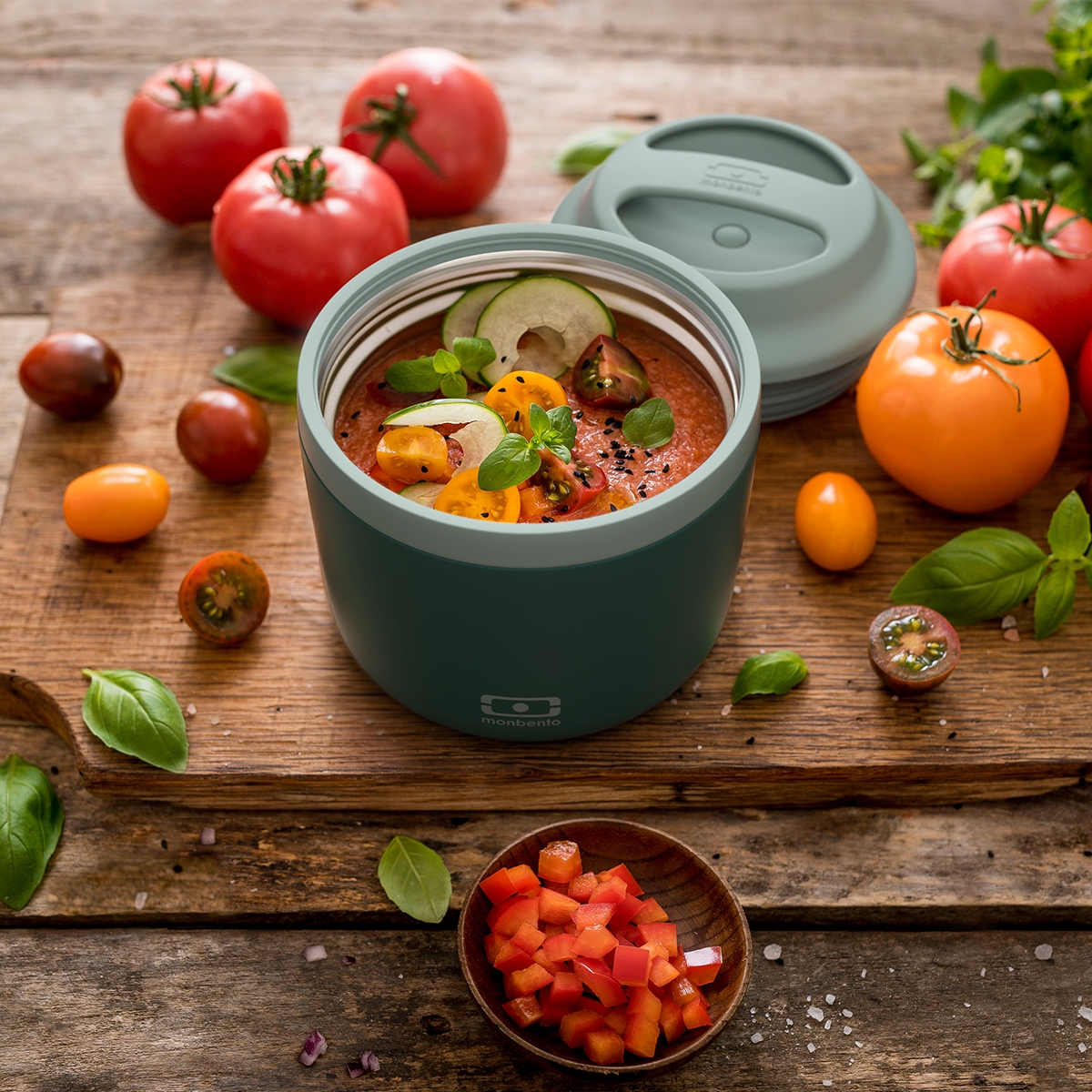 Monbento Element termos obiadowy na zupę 0,55L Green
