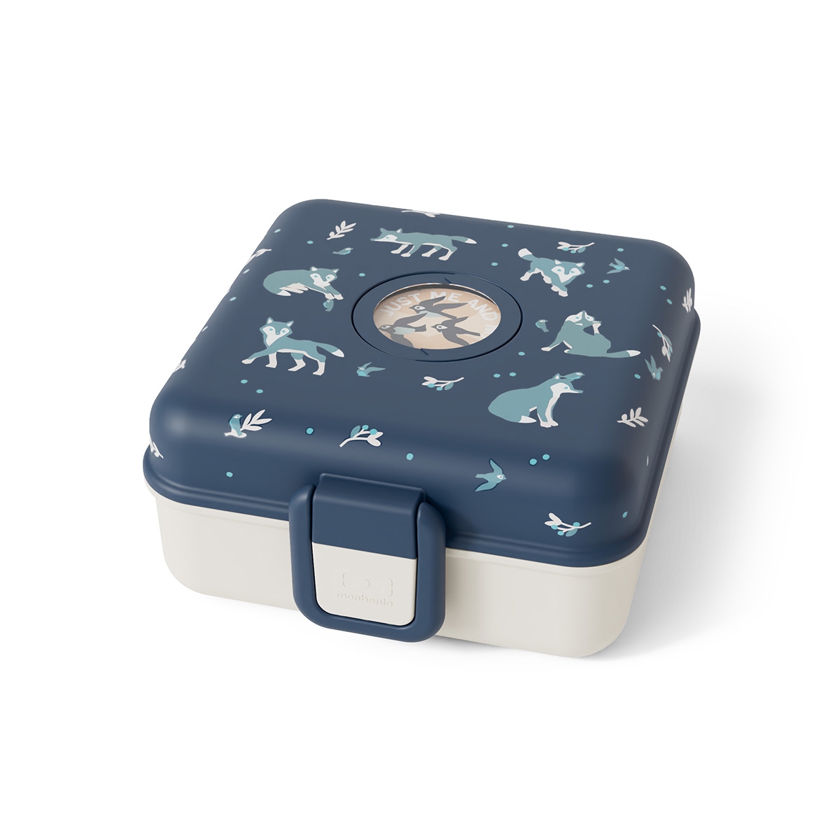 Monbento Snacky lunchbox dla dzieci 0,85 L Wolf