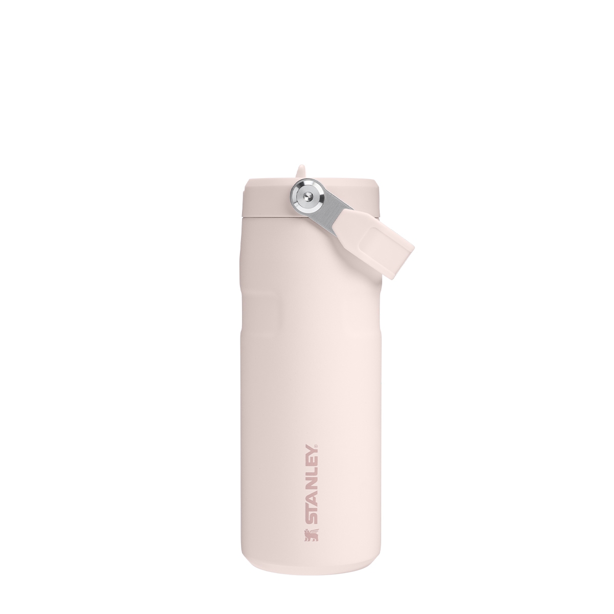 Stanley IceFlow Flip Straw 2.0 0.47L Rose Quartz – lekka butelka na wodę ze słomką