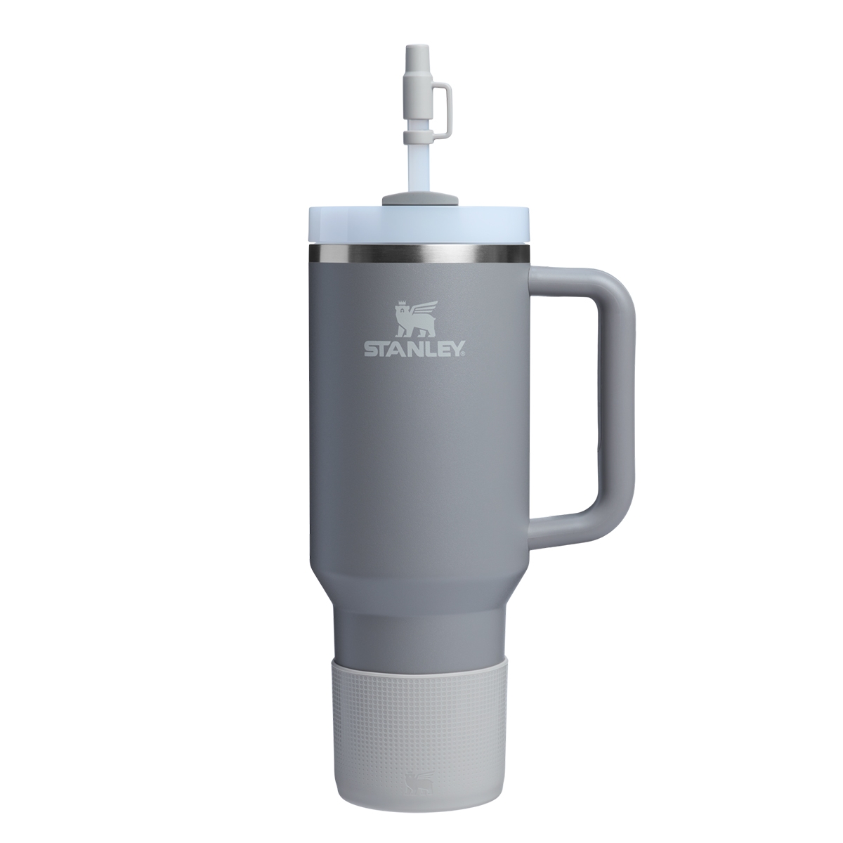 Silikonowe akcesoria do Stanley Quencher 1.18L Ash – osłonka i nakładki na słomkę