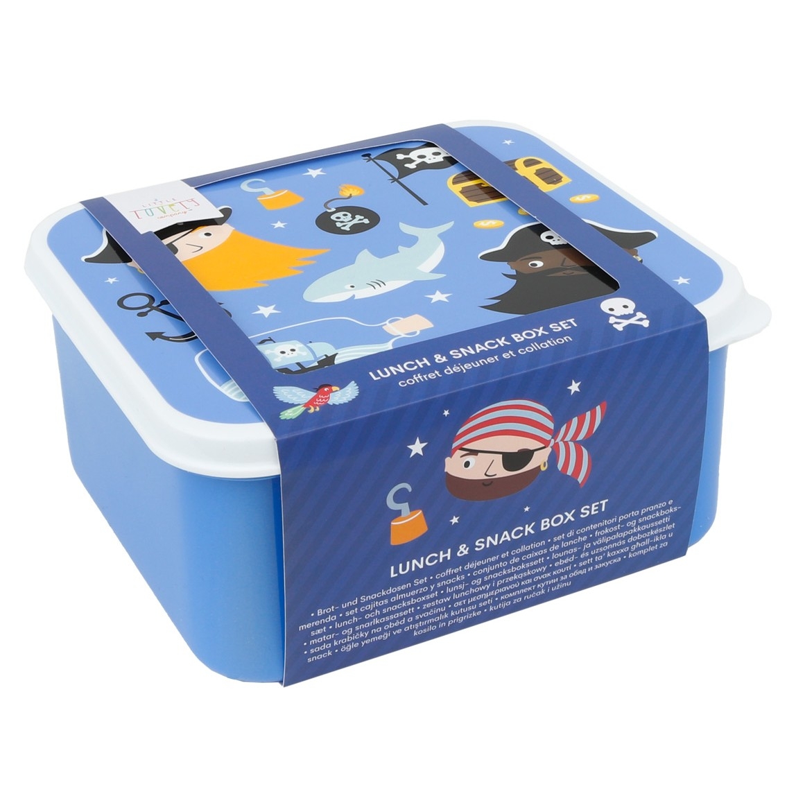 Lekki, poręczny, bezpieczny box śniadaniowy dla dzieci