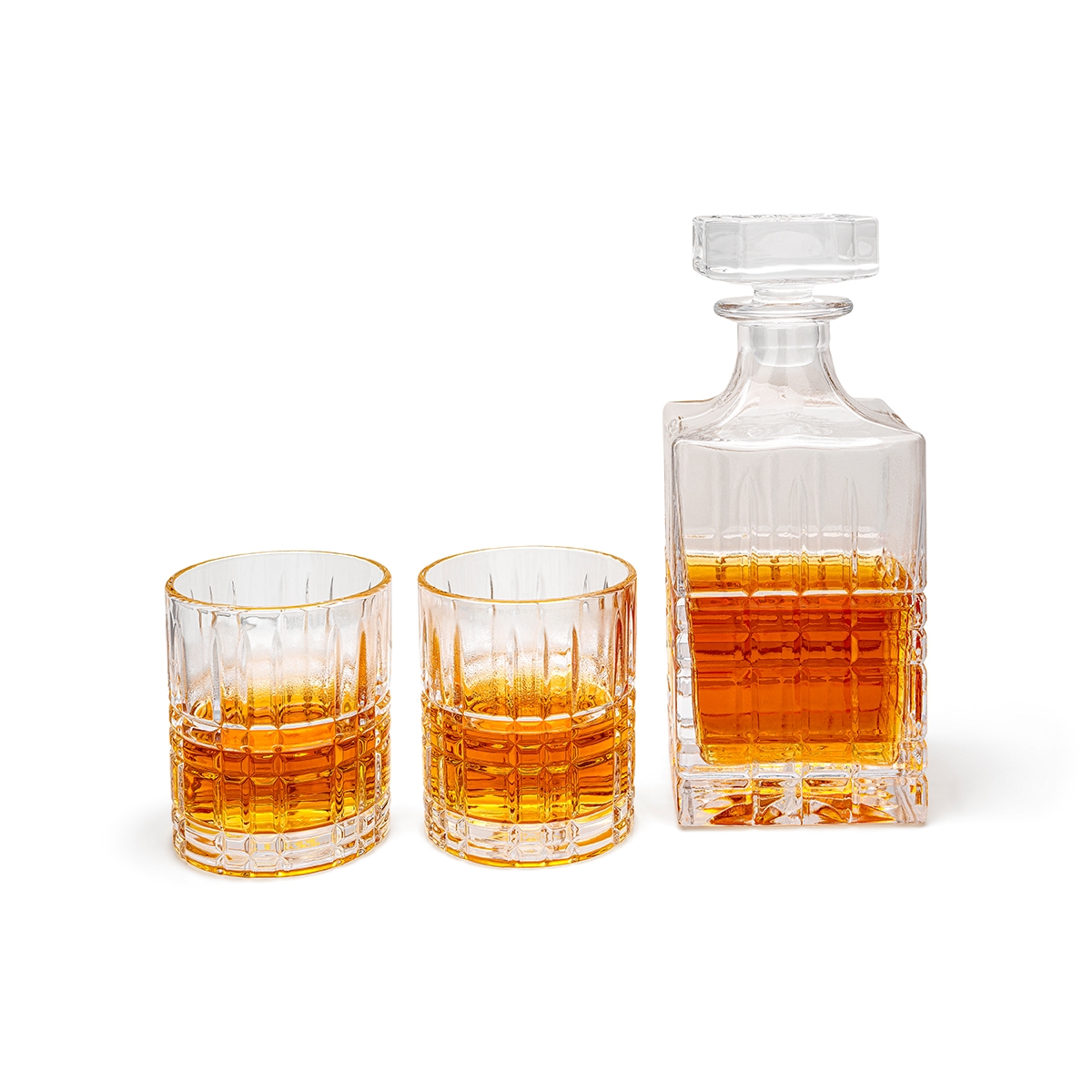 Karafka do whisky Leopold Vienna Aspiran z przezroczystego szkła