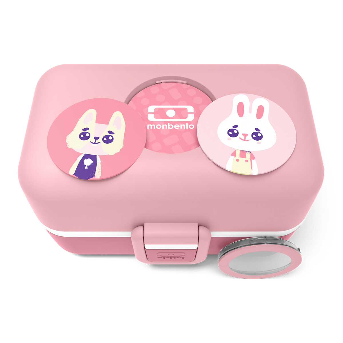 Monbento lunchbox dla dzieci z możliwością personizacji Tresor 800 ml Pink Blush
