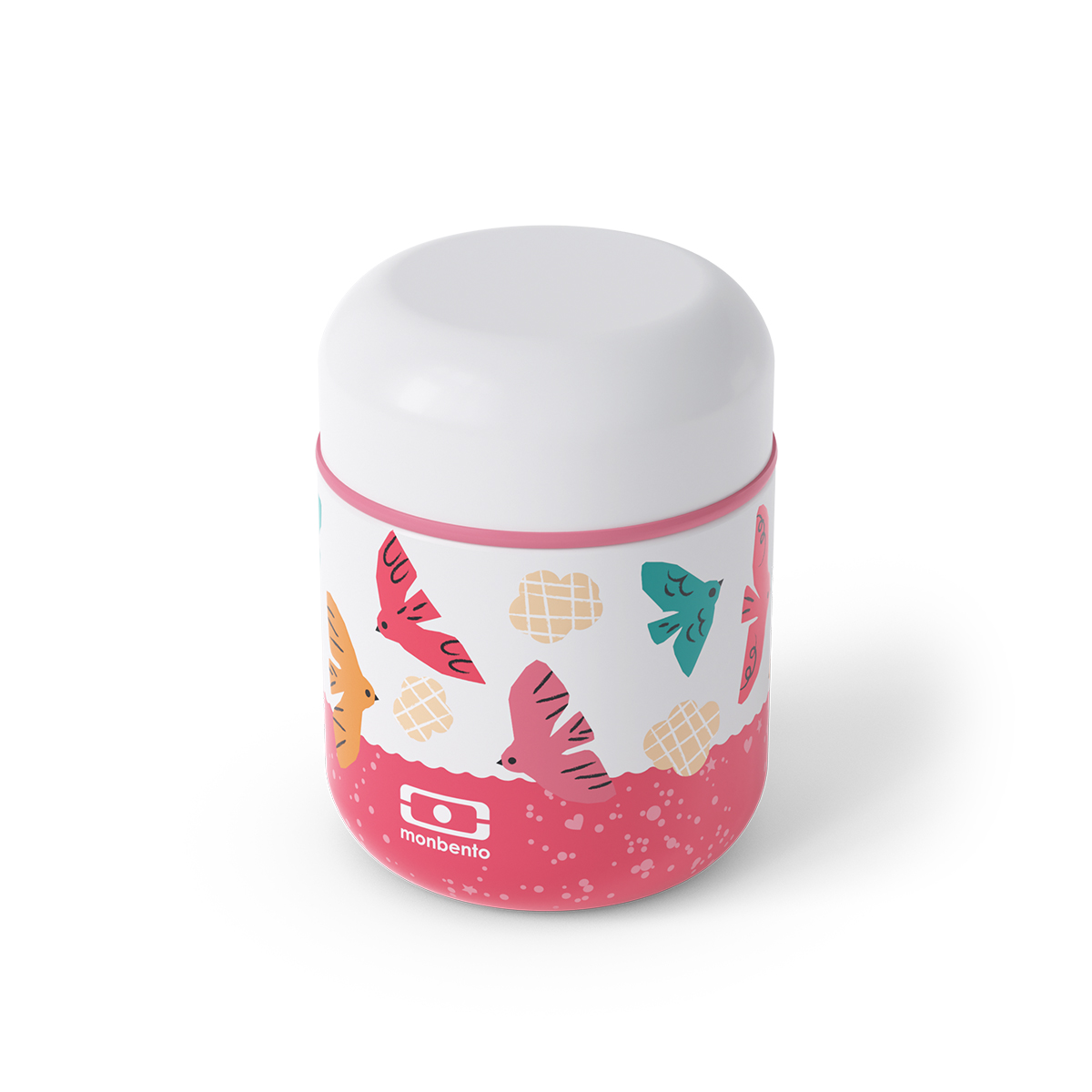 Szczelny termos obiadowy Monbento Capsule Birds