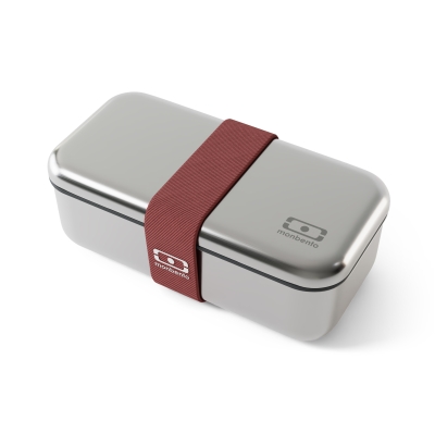 Monbento Sense bento lunchbox ze stali nierdzewnej 0,7 l | Pink Moka