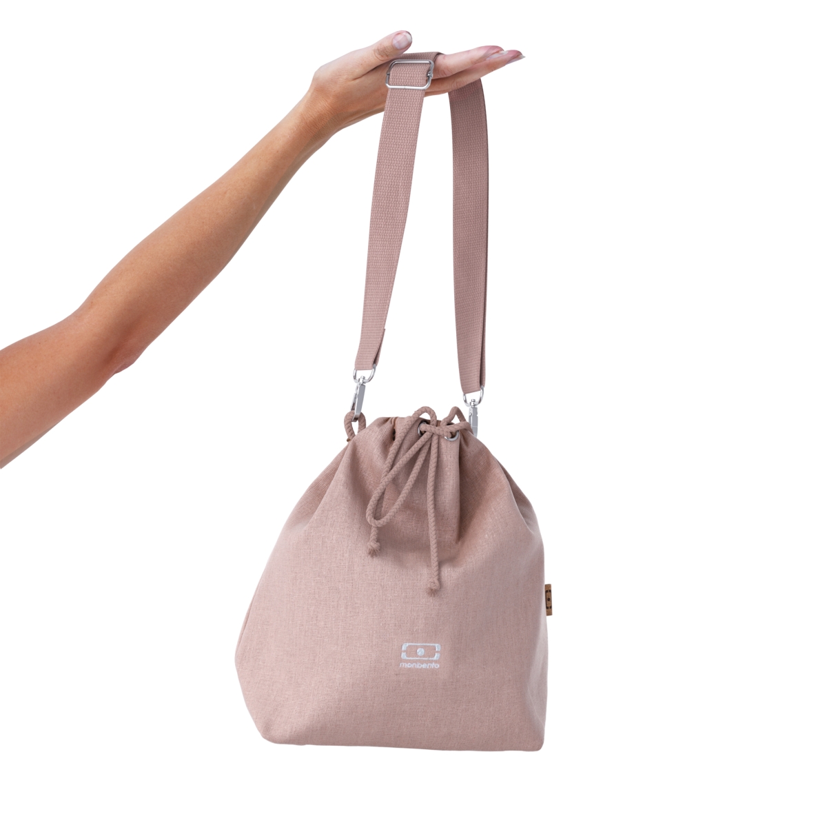 Monbento Fresh torba termiczna 5,7L | Rosa Moka – lunchówka na ramię