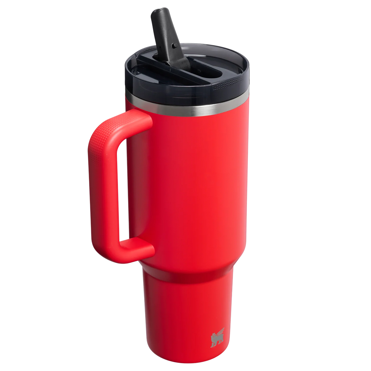 Kubek ze stali nierdzewnej, wyposażony w podwójne ścianki z izolacją próżniową, szczelna pokrywka Flip Straw, wbudowana słomka, duża pojemność