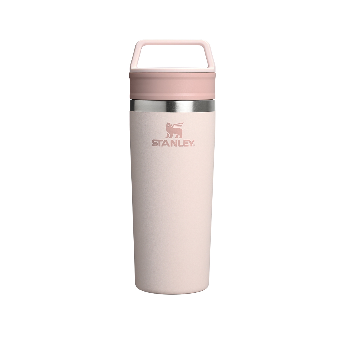 Szczelny kubek termiczny Stanley Café-To-Go 0,47L rose quartz