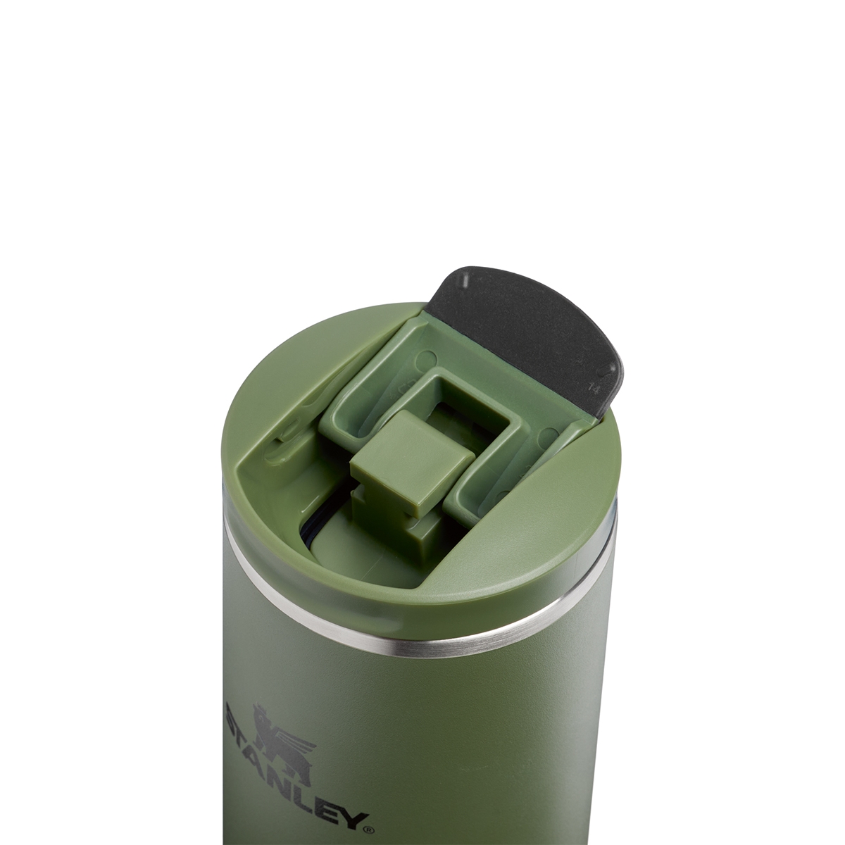 Pokrywka Flip Top Stanley AeroLight Transit 0,47 l Dried Pine - ujęcie z góry