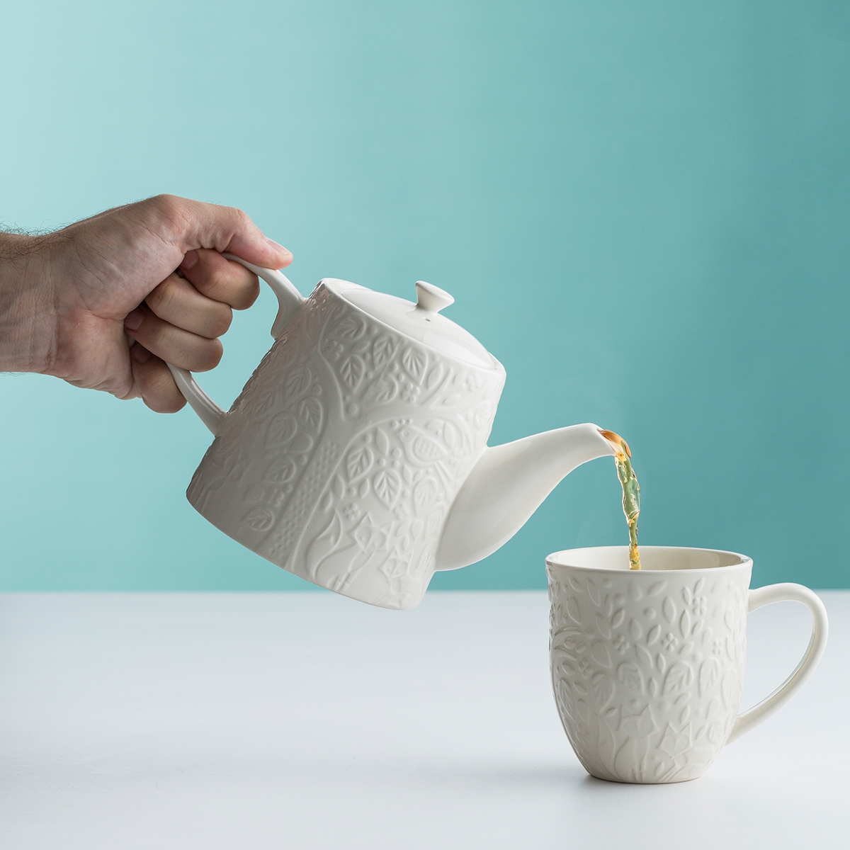 Dzbanek do herbaty Mason Cash 1 l – wygodny dzióbek i ucho