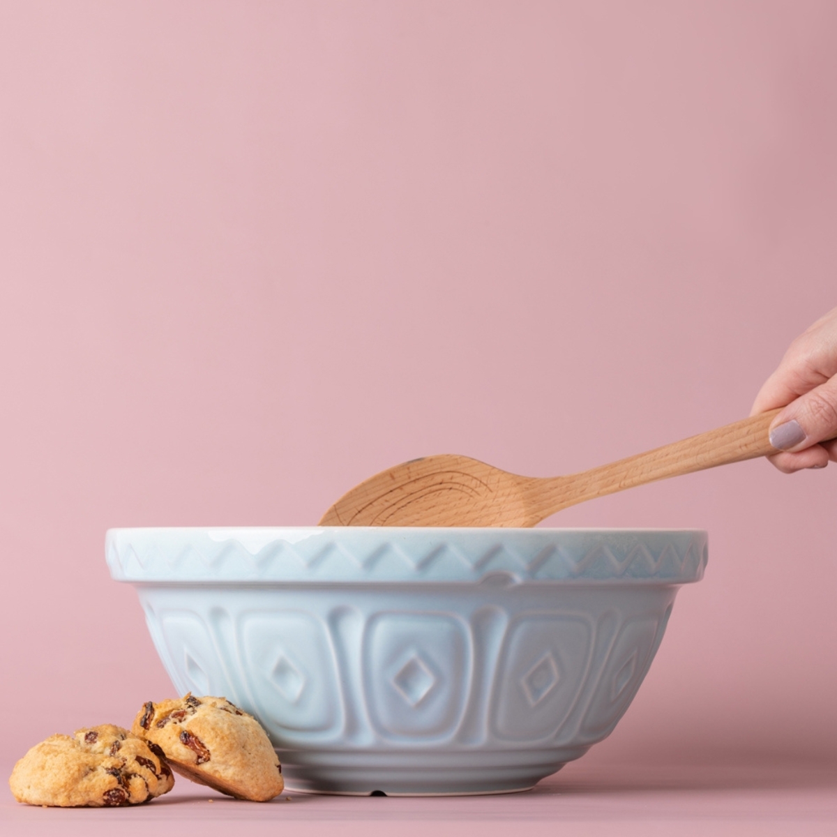 Szkliwo o wysokim połysku w misie Mason Cash Colour Mix – odporność na odpryski