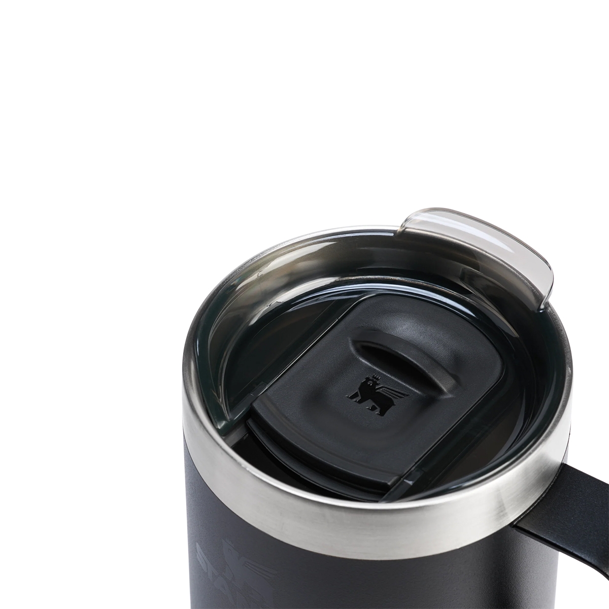 pokrywka z przesuwaną klapką drink thru