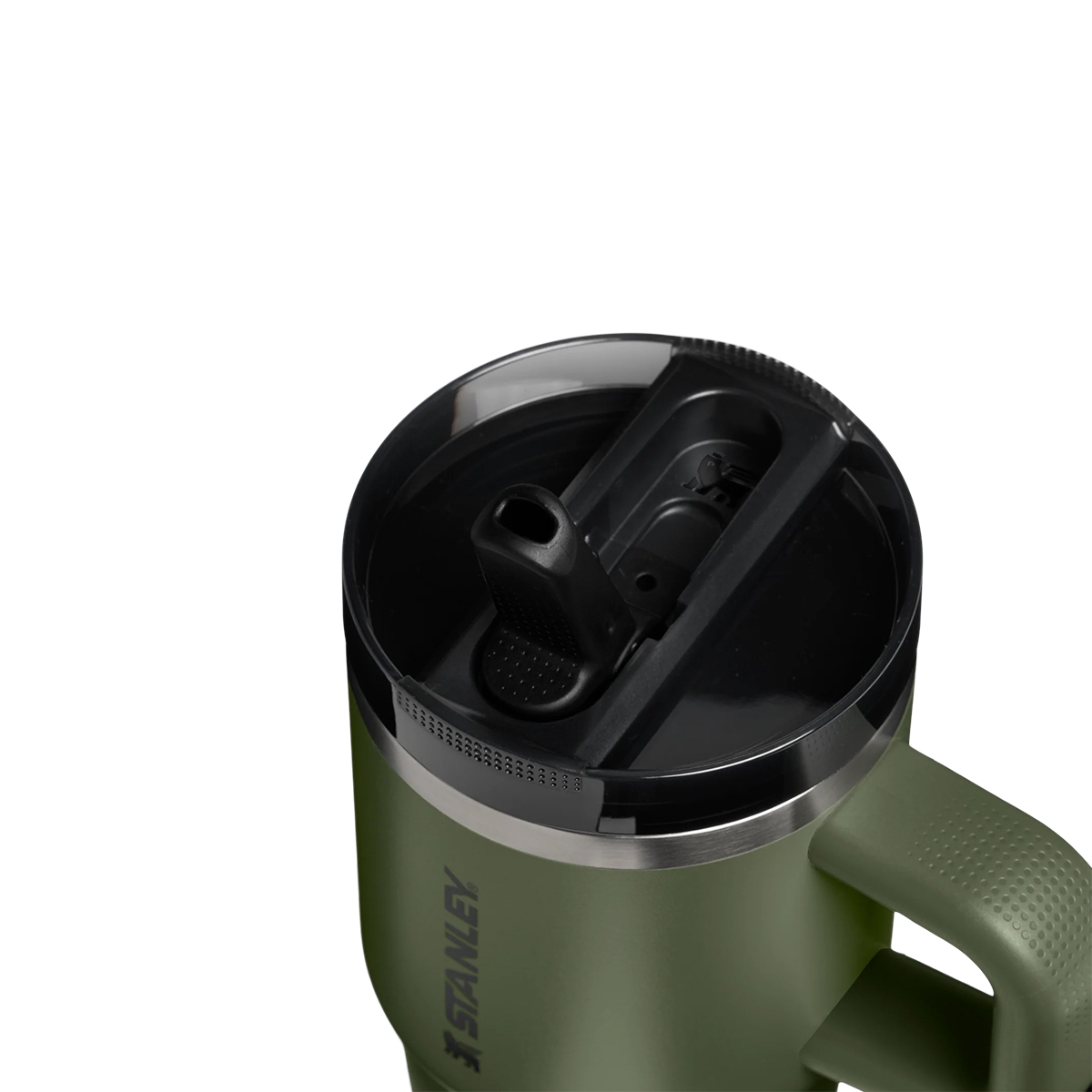 Stanley Quencher® ProTour Flip Straw 0.59L Dried Pine - składany ustnik, pokrywka ProTour Flip Straw, stal nierdzewna, szczelny