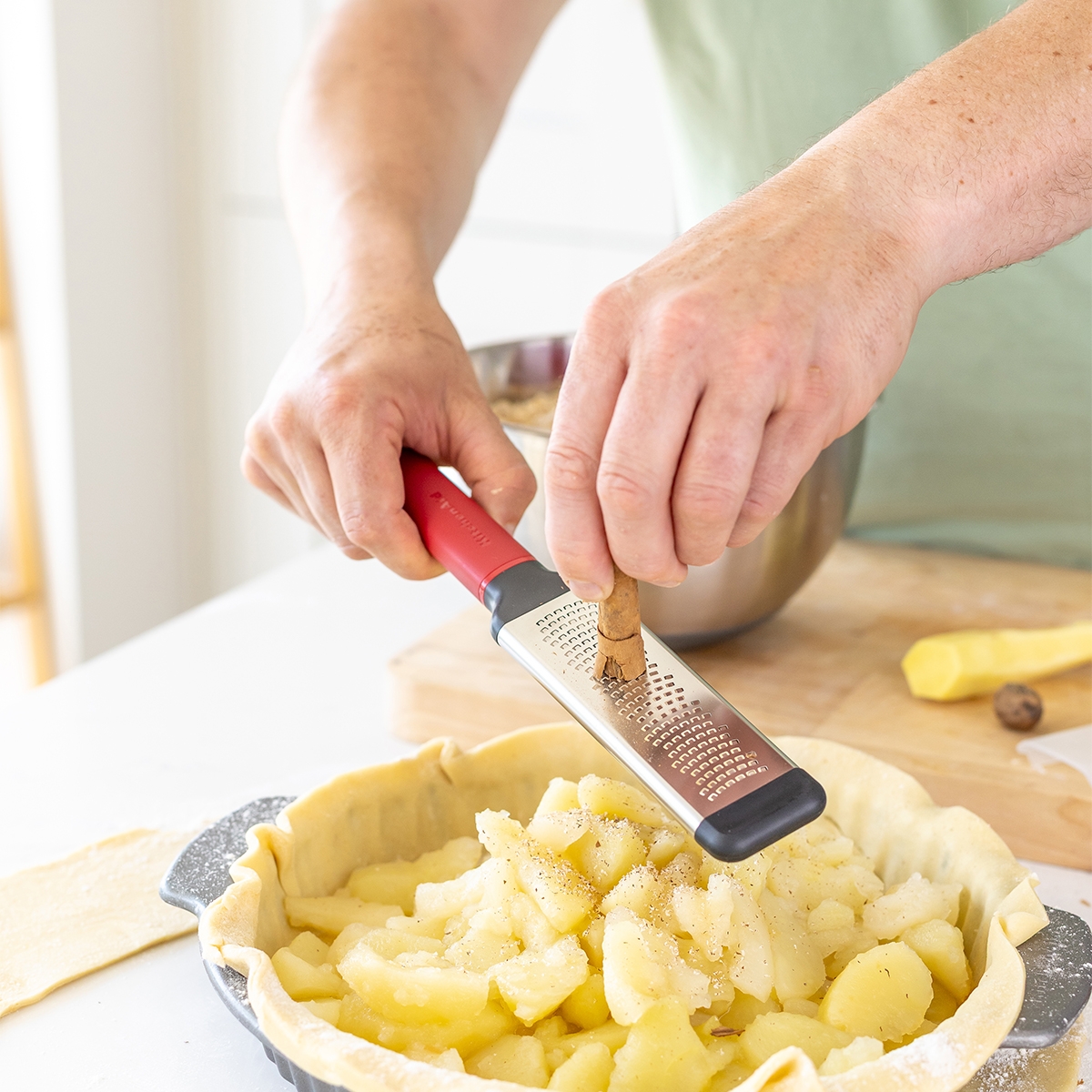Tarka kuchenna  KitchenAid z mikroząbkami ścierającymi w obu kierunkach