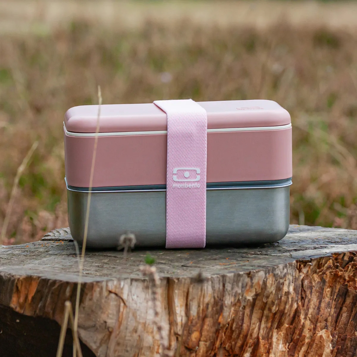 Lunchbox dwupoziomowy na wynos Monbento Sense do mikrofali i zmywarki