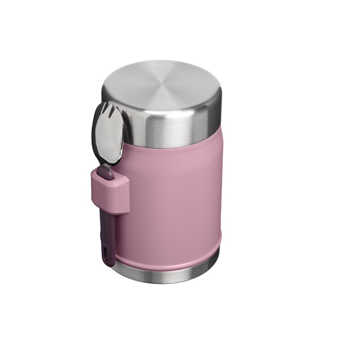Stanley termos obiadowy ze sztućcem Classic Legendary 400 ml Purple Smoke 10-11353-0107. idealny na zupy, makarony, owsianki