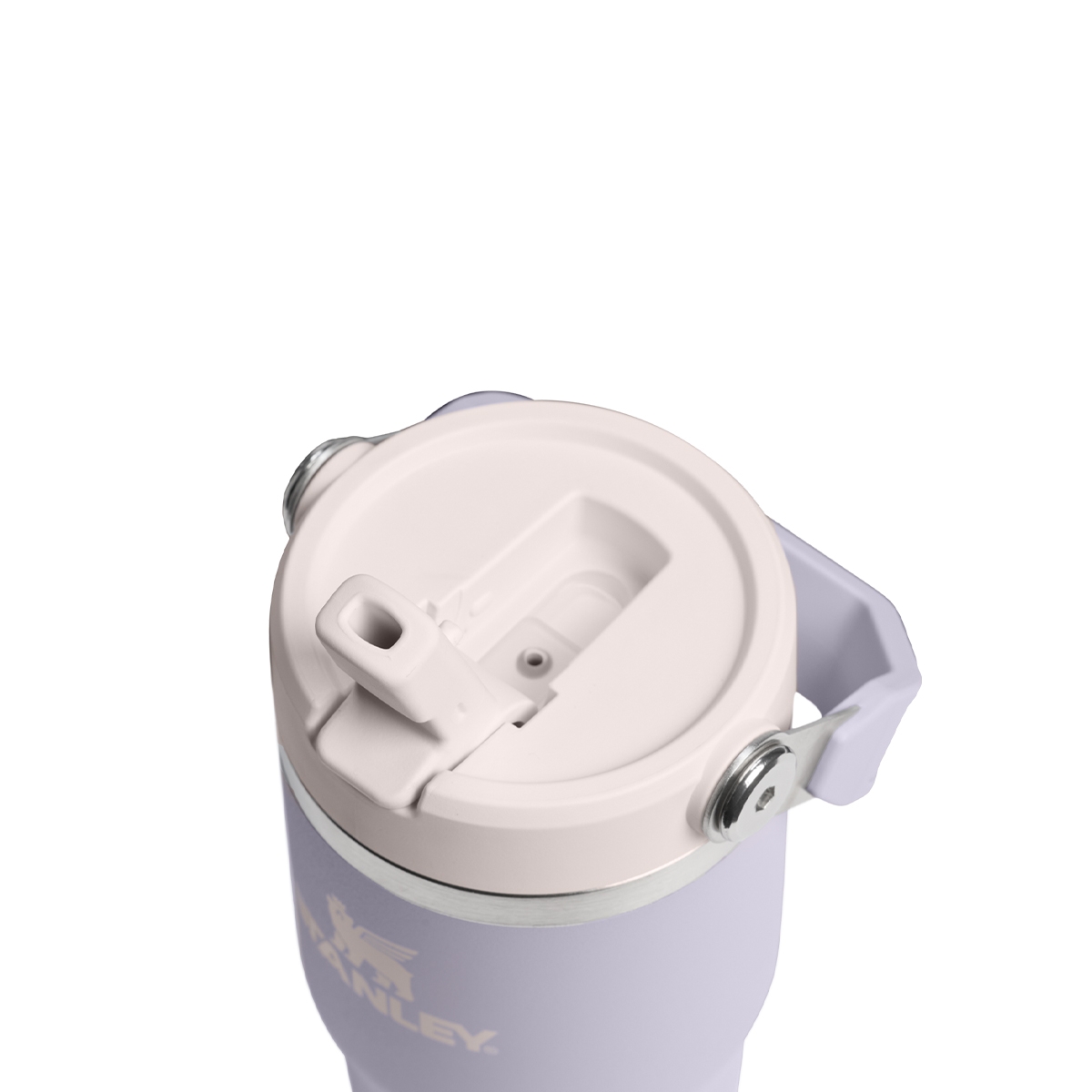 Stanley IceFlow™ Flip Straw 0.41L Purple Dust – kompaktowy kubek termiczny ze składaną słomką