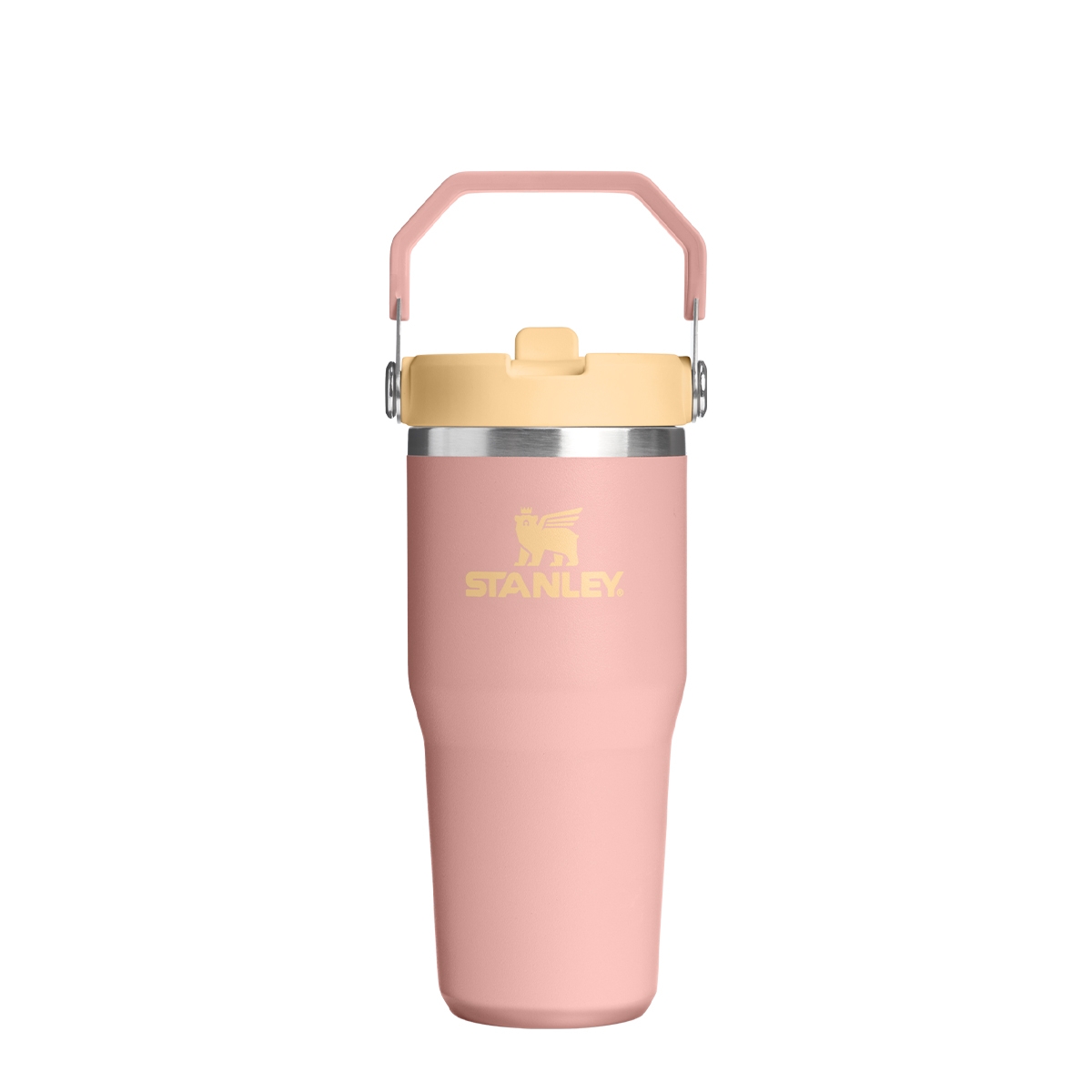 Stanley IceFlow™ Flip Straw 0.41L Peach Rose – kubek termiczny, 10-12045-0129