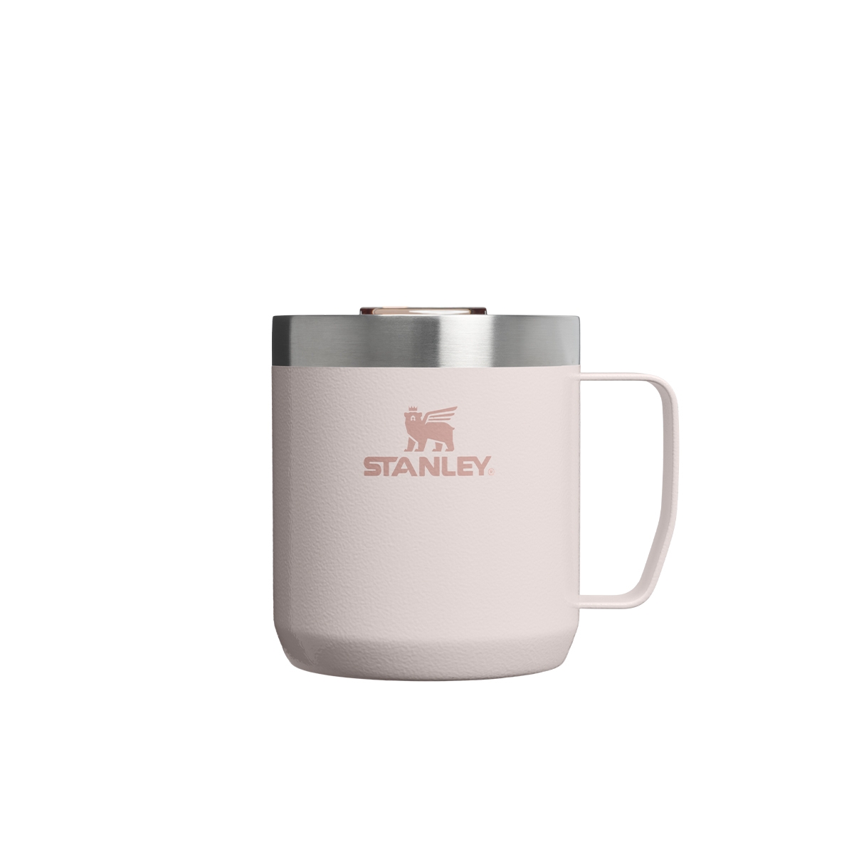 Stanley Legendary Classic Camp Mug 0.35 L Rose Quartz – kubek termiczny ze stali nierdzewnej, izolacja próżniowa