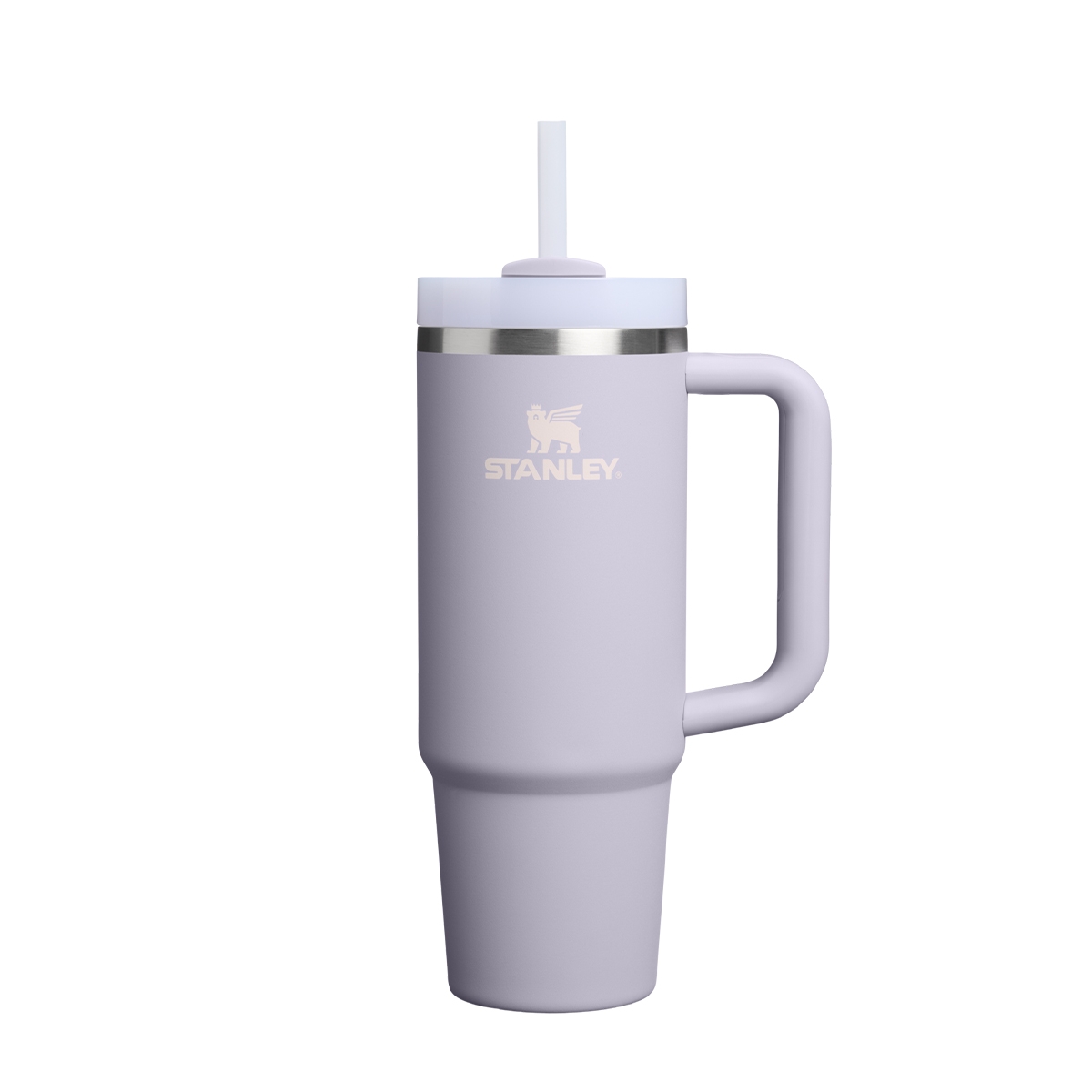 Stanley Quencher® H2.O FlowState™ 0.89L Purple Dust - kubek termiczny z uchwytem i słomką
